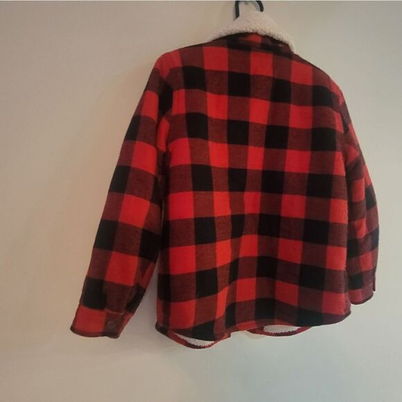 Gap Boys Buffalo Plaid Shirt Jacket - Picture 9 of 14